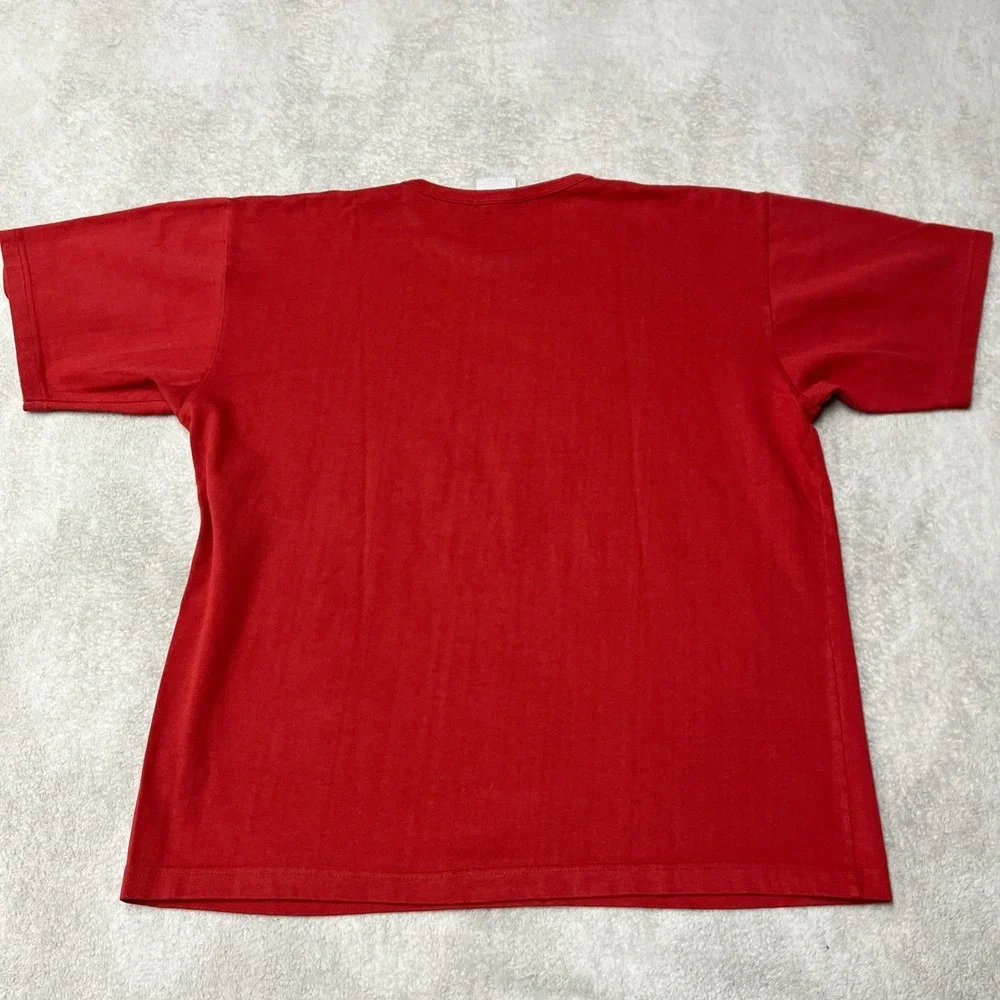 Vintage 90s ESPRIT T-Shirt Spellout Logo Short Sleeve Crew Neck Y2K Mens Large
